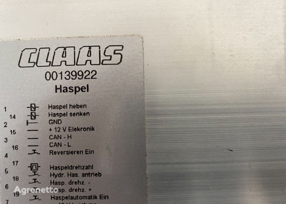 аппарат обматывающий CLAAS Haspel (00139922) для зерноуборочного комбайна CLAAS LEXION